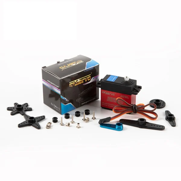 GXservo GX3225MG 25KG High Torque Digital Servo Steering Ggear Robotic Steering Gear for DIY Robotic RC Car - Image 4