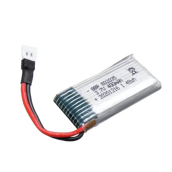 Eachine Mini Mustang P-51D F22 F4U T-28 Trojan F16 BF109 Spitfire P40 A6M Zero FW190 RC Airplane 3.7V 400mAh Lipo Battery Spare Part - Image 2