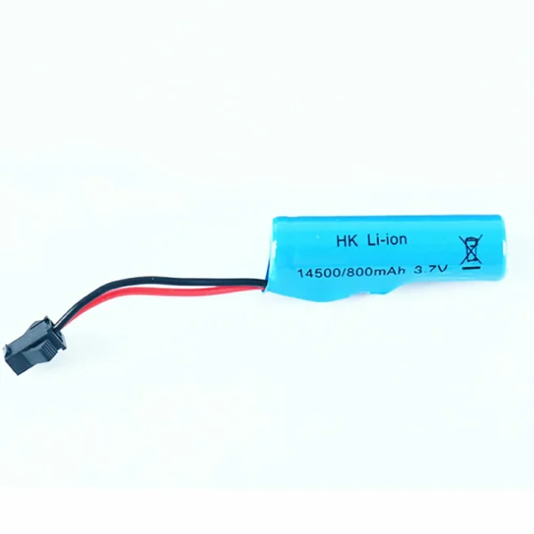 4PCS 3.7V 800mAh 14500 Battery SM Plug for S810 RC Car - Image 4