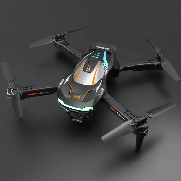 YCRC A88 PRO WiFi FPV with 3 HD Lens Optical Flow Positioning Cool Gradient Lighting Foldable RC Drone Quadcopter RTF - Image 2