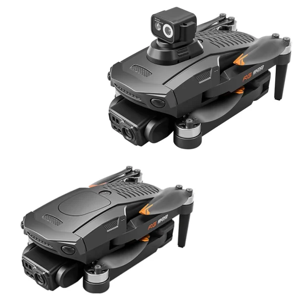 PJC RG800 MAX GPS 5G Repeater Digital FPV with 5.9inch LCD Screen Controller 1080P HD Dual Camera Servo Gimbal 360 Obstacle Avoidance Brushless Foldable RC Drone Quadcopter RTF - Image 4