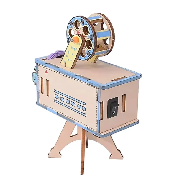 DIY Projector Science And Technology Invention Hand-Made Self-Made Education Experiment Kit Model Toy Physics Kids Children Gift Project - Image 2