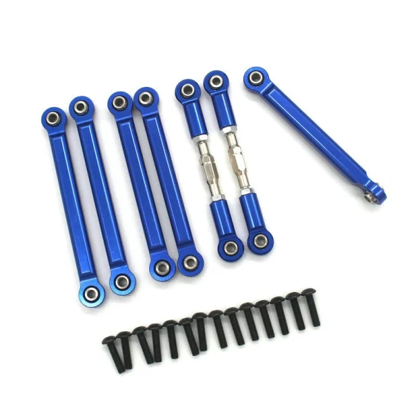 7PCS Pull Rods For ZD Racing DBX-10 1/10 Rc Car Metal Whole Vehicle Parts - Image 3