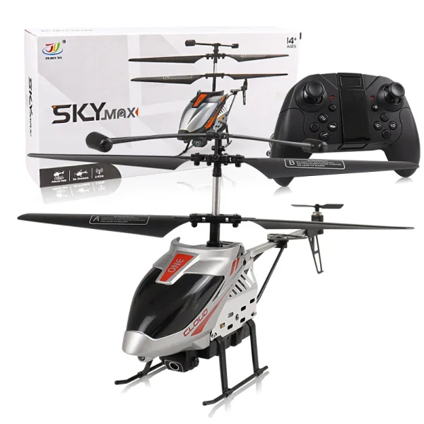 JIUJIA R8 2.4G 3.5CH 480P/720P camera Fixed Height USB Charging RC Helicopter RTF - Image 5