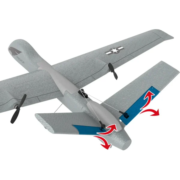 KFPLAN Z55 Predator 660mm Wingspan 2.4GHz 3CH Built-in Gyro EPP RC Airplane Glider RTF for Beginners - Image 2