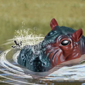 Smart Rc Hippo Boat Spray Water Remote Controlled Ship Submarine Robots Fish Electric Toys for Kids Boys baby Children