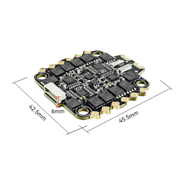 30.5mm*30.5mm SEQURE E70 G2 2-8S 70A BLHeli_32/AM32 Firmware 128K 4in1 ESC for Racing Freestyle FPV Drone - Image 2