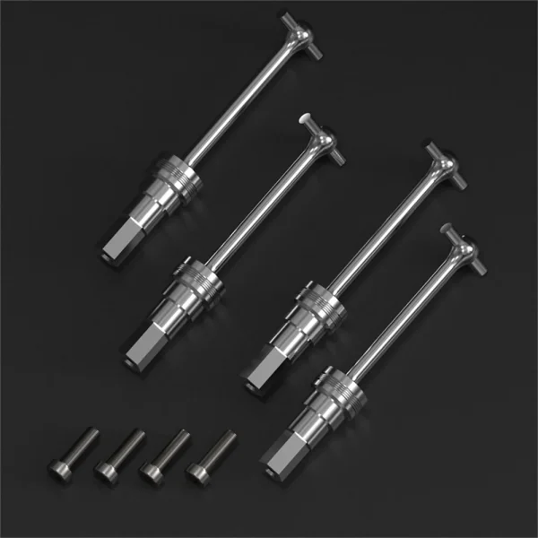 4PCS Upgraded Metal Drive Shaft 1205-CD01 for SG Pinecone Forest 1205 1/12 RC Car Vehicles Models Spare Parts - Image 2