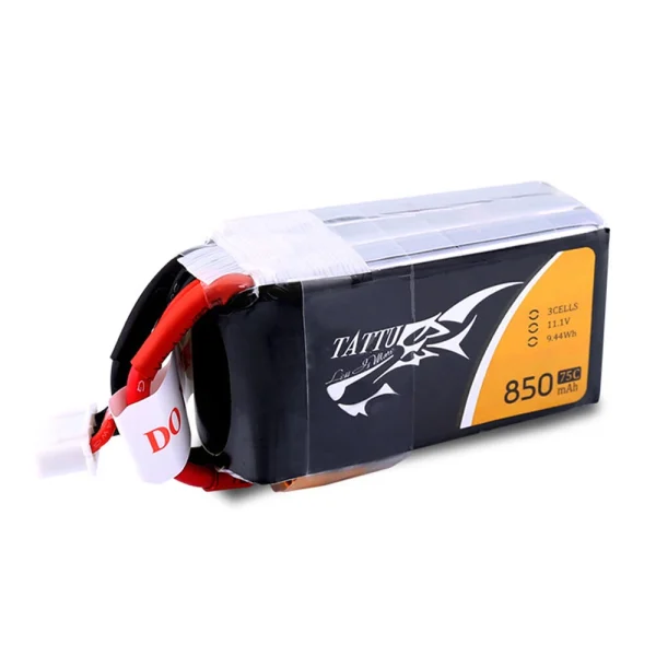 Tattu 3S 11.1V  850mAh 75C 3S1P Lipo Battery XT30 Plug for RC Drone FPV Racing - Image 2