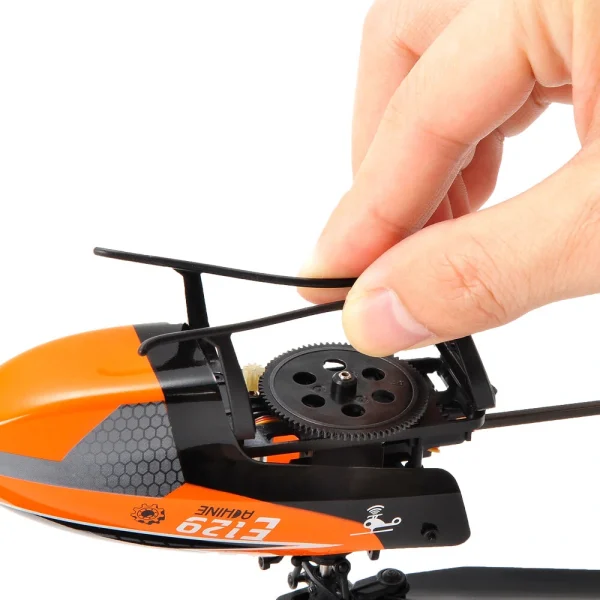 Eachine E129 2.4G 4CH 6-Axis Gyro Altitude Hold Flybarless RC Helicopter RTF - Image 4