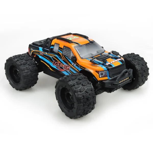 ZD Racing MT16 RTR 1/16 2.4G 4WD 80km/h Fast Brushless RC Car 3S Desert Monster Off-Road Truck Alloy Chassis LED Light Full Proportional Vehicles Models Toys Oil Filled Shocks - Image 9