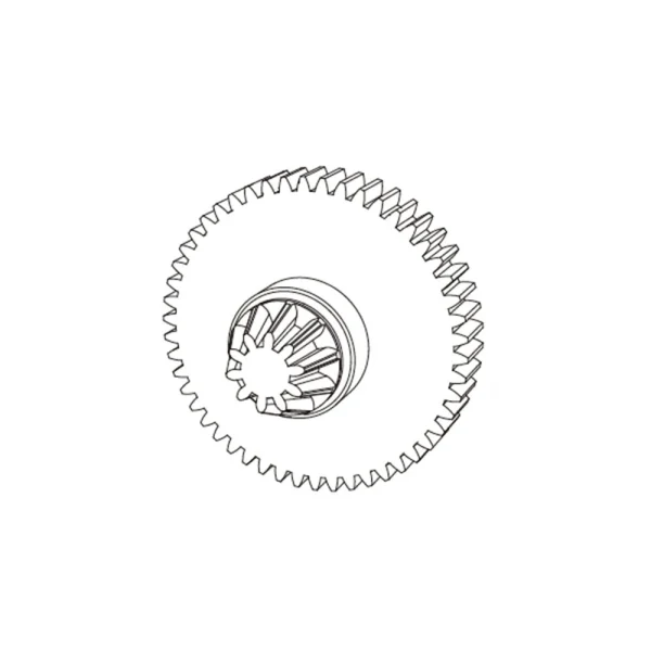 MJX 14209 14210 RC Car Transmission Main Gear Front Bevel Gear Metal Gear Differential Spart Parts 14401G 16402G 16420G - Image 2