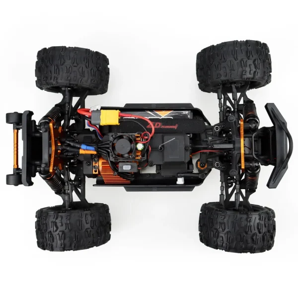 ZD Racing MT16 RTR 1/16 2.4G 4WD 80km/h Fast Brushless RC Car 3S Desert Monster Off-Road Truck Alloy Chassis LED Light Full Proportional Vehicles Models Toys Oil Filled Shocks - Image 2