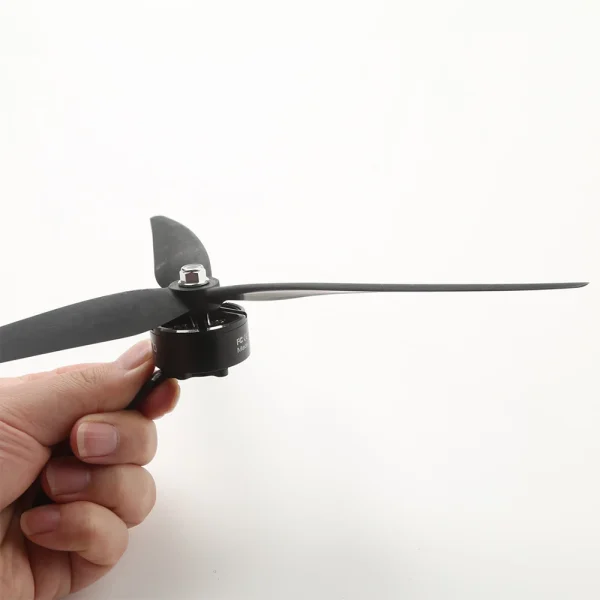 2 Pairs /4 Pairs 7040 8040 9045 3-Blade 5mm Shaft Black Fiberglass Nylon Propeller for 7 Inch 8 Inch 9 Inch FPV RC Racing Drone - Image 7