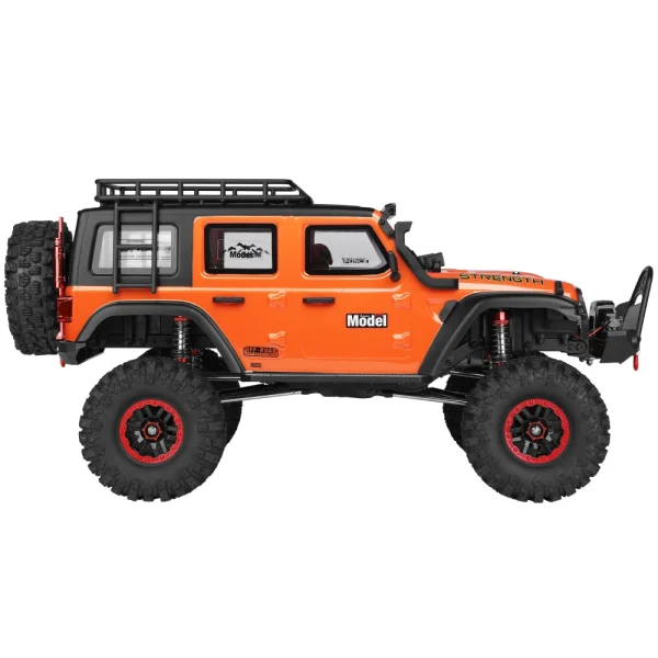 Wltoys 104010 RTR 1/10 2.4G 4WD RC Car Rock Crawler Off-Road Climbing Truck Full Proportional LED Light Vehicles Models Toys - Image 6