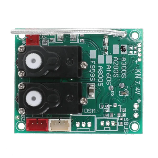 XK A300-Beech D17S 550mm Wingspan RC Airplane Replacement Spare Part Receiver Board - Image 5