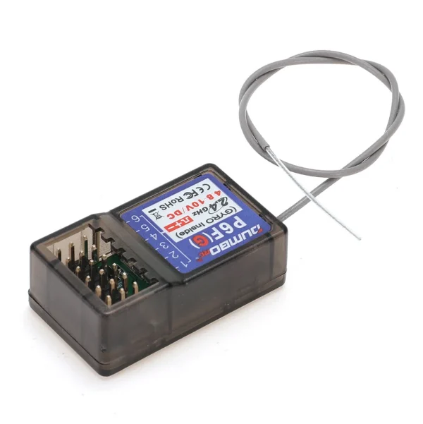 DUMBORC P6F(G) 2.4GHz 6CH RC Receiver Support Gyro for X4 X5 X6 X6PM Radio Transmitter Remote Controller - Image 3