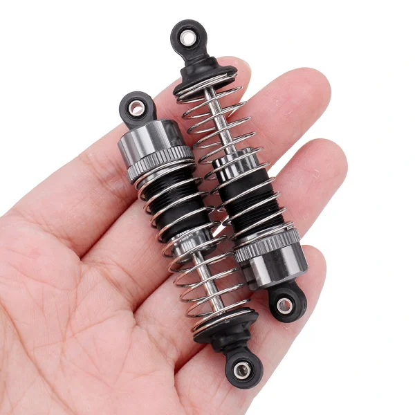 2PCS Upgraded Aluminum Capped Oil Filled Shock Absorber Damper for HBX 16889 1602 1/16 RC Car Parts M16100A - Image 5
