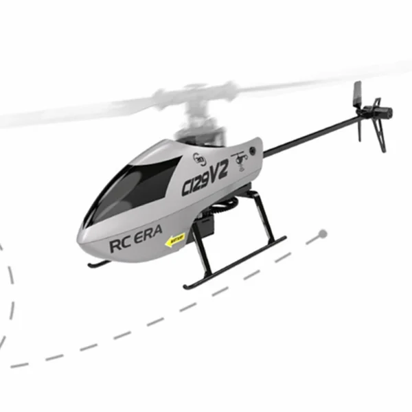 RC ERA C129 V2 2.4G 4CH 6-Axis Gyro 3D Aerobatic Flight Altitude Hold Flybarless RC Helicopter RTF - Image 7