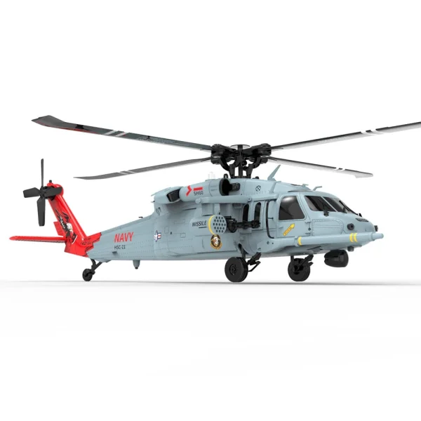 Eachine E200 Pro 2.4G 6CH 6-Axis Gyro GPS Optical Flow Positioning 5.8G FPV Camera Dual Brushless Motor 1:47 Scale Flybarless RC Helicopter RTF - Image 4