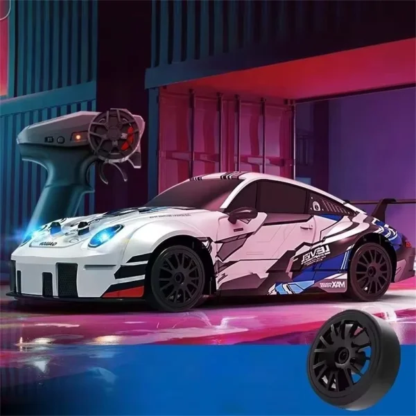 ZG UD2237A RTR 1/24 2.4G 4WD Drift RC Car Mini Race LED Light Radio Control High-Speed Motor On-Road Racing Vehicle Model Boys Gifts Outdoor Toys - Image 2