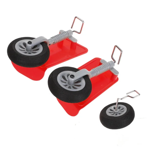 XK A300-Beech D17S 550mm Wingspan RC Airplane Replacement Spare Part Landing Gear Set - Image 5
