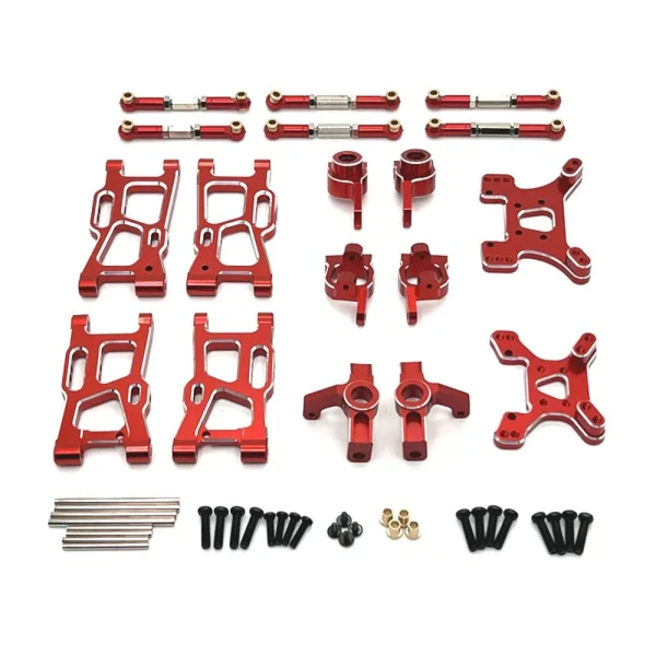 Upgrade Metal Accessories Set for Wltoys 124007 144001 124017 124019 Remote Control RC Car Spare Parts - Image 2