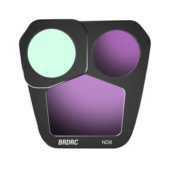 BRDRC Camera Lens Filter Adjustable VND2-5 STRA NIGHT UV CPL ND8/16/32 Combo Set for DJI Mavic 3 PRO RC Drone Quadcopter - Image 7