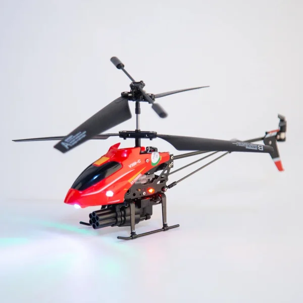 WLtoys V398-C 2.4G 4CH 6-Axis Gyro Altitude Hold with Missile Launch RC Helicopter RTF - Image 6