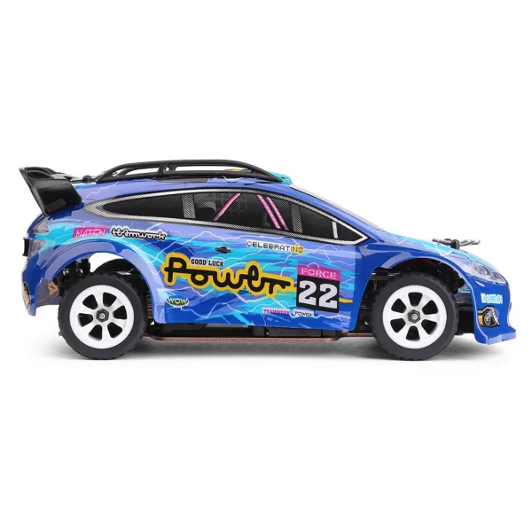 Wltoys 284010 1/28 2.4G 4WD Brushed RTR RC Car Drift LED Lights High Speed Full Proportional Vehicle Models Toy - Image 4