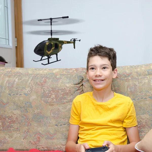 S016C 2.4G Alloy Electric 4CH Wireless Remote Control Long Endurance RC Helicopter - Image 5