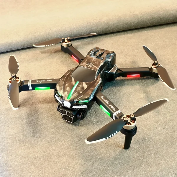 YCRC V186 Three Camera WiFi FPV with HD 3 Lens Electric Adjustment 360 Obstacle Avoidance Optical Flow Positioning Brushless Foldable RC Drone Quadcopter RTF - Image 3