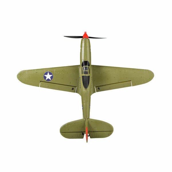 TOP RC HOBBY 402mm Mini P39 2.4G 4CH 6-Axis Gyro One Key Aerobatics U-Turn EPP Scaled Warbird RC Airplane RTF for Beginners Compatible OpenTX Transmitter - Image 7