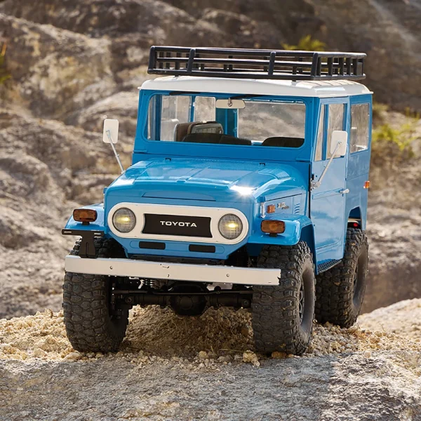 FMS 11035 FJ40 RS for TOYOTA Land Cruiser 1/10 2.4G 4WD RC Car Off-Road Climbing Truck LED Light Remote Control Vehicles Models Toys - Image 8