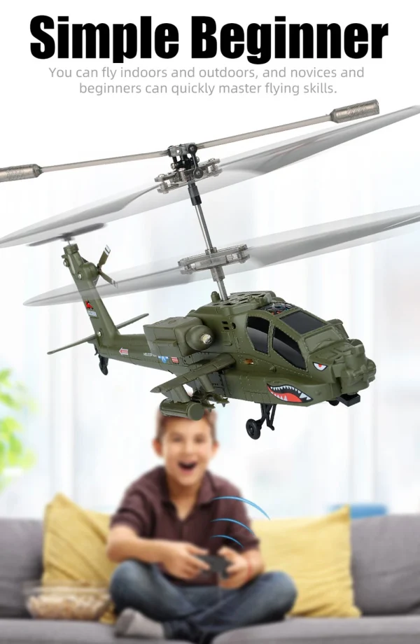 SYMA S109H 2.4G 3.5CH Level Set Height Simulation Combat RC Helicopter - Image 2