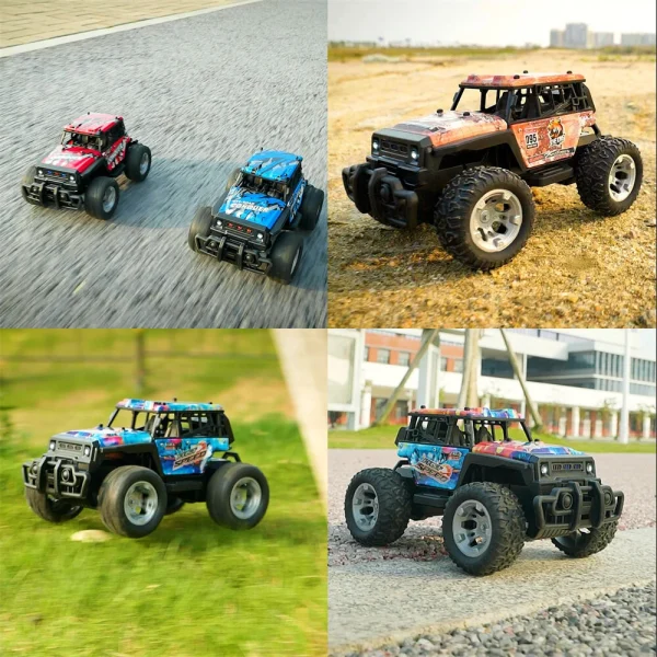 JJRC Q181 1/20 2.4GHz 30KM/h RC Car Truck with LED Lights High Speed Off Road Vehicles RTR - Image 7