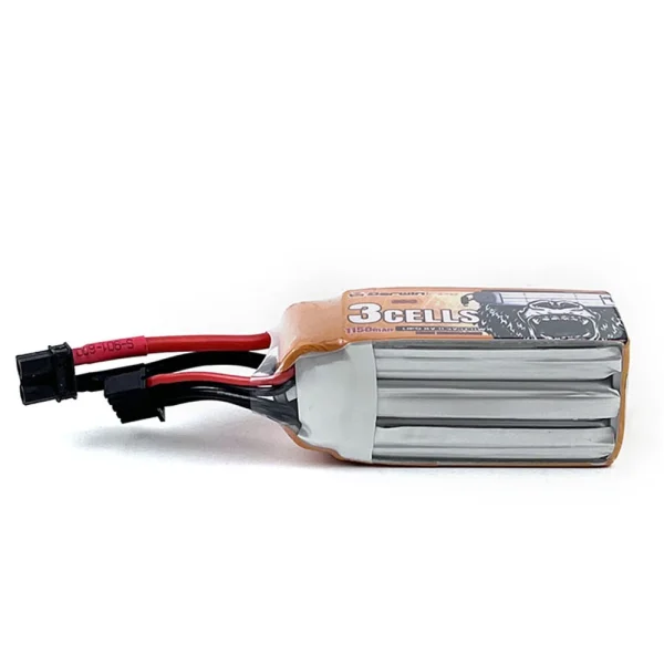 1PCS/3PCS DarwinFPV 3S 11.4V 1150mAh 60C Lipo Battery XT30 Plug for FoldApe4 RC FPV Racing Drone - Image 2
