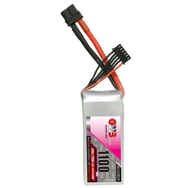 GNB GAONENG 18.5V 1100mAh 130C 5S LiPo Battery XT60 Plug for RC Drone - Image 2