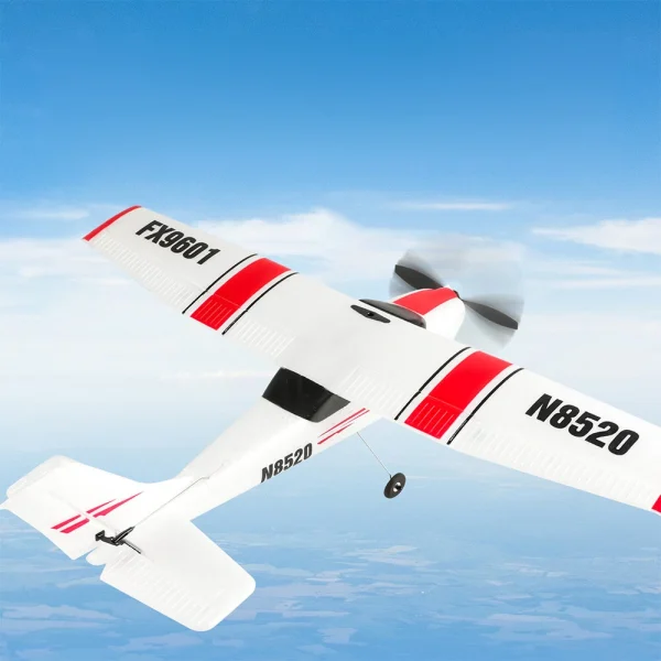 Flybear FX9601 Cessna 182 520mm Wingspan 2.4GHz 4CH Built-in Gyro 3D/6G Switchable EPP RC Airplane Glider RTF for Beginners - Image 8