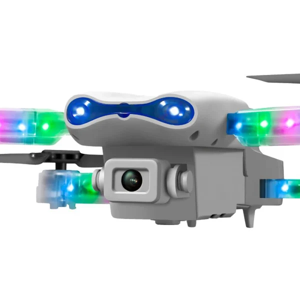 YLR/C E99 / E99D WiFi FPV with LCD Screen Controller HD Dual Camera Lighting Arms Optical Flow Positioning Colorful LED Light Foldable RC Drone Quadcopter RTF - Image 7