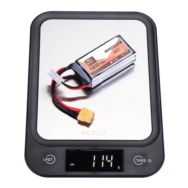 2Pcs ZOP Power 11.1V 1500mAh 40C 3S Lipo Battery XT60 Plug - Image 7