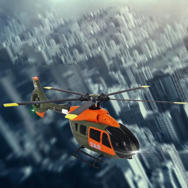 COOLBANK & RC ERA C190 1:30 H145 Scale 2.4G 6CH  6-Axis Gyro Optical Flow Localization Flybarless RC Helicopter RTF - Image 2
