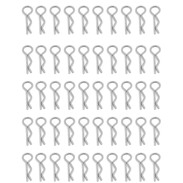 100PCS Universal RC Body R-Type Clips Pins for All 1/10 1/12 Scale Redcat HPI Himoto HSP Exceed RC Car Parts Truck Shell Replacement - Image 6