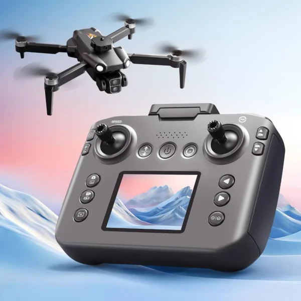 YLR/C S119 WiFi FPV with LCD Screen Controller HD Dual Camera Servo Gimbal 360 Obstacle Avoidance Brushless Foldable RC Drone Quadcopter RTF - Image 3