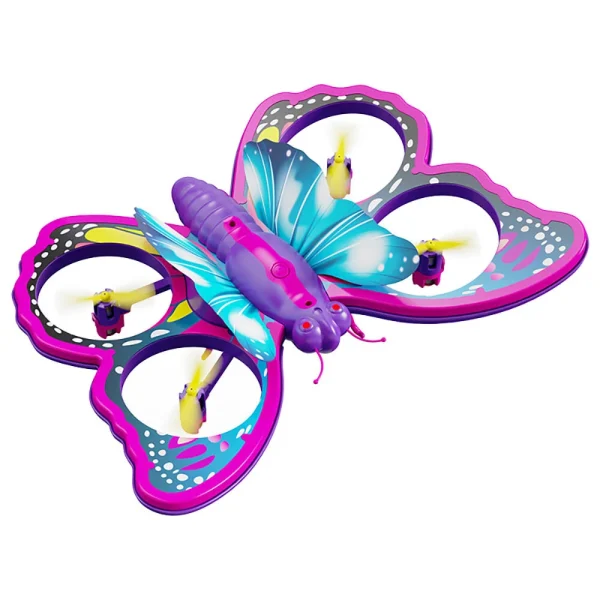 4DRC V40 Butterfly Intelligent Gravity Sensor Obstacle Altitude Hold Mode 360 Filp Colorful LED Lighting Toys Kids Gift 2.4G 4CH 6-Axis RC Drone Quadcopter RTF - Image 3