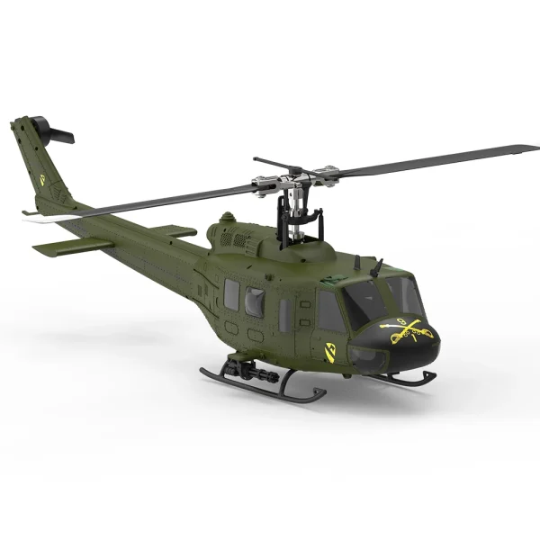 Eachine E190 PRO UH-1 2.4G 6CH 3D6G 1:34 Scale Huey Dual Brushless Motor Flybarless RC Helicopter Compatible with FUTABA S-FHSS - Image 5