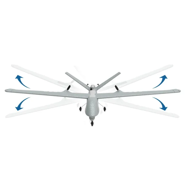 KFPLAN Z55 Predator 660mm Wingspan 2.4GHz 3CH Built-in Gyro EPP RC Airplane Glider RTF for Beginners - Image 3