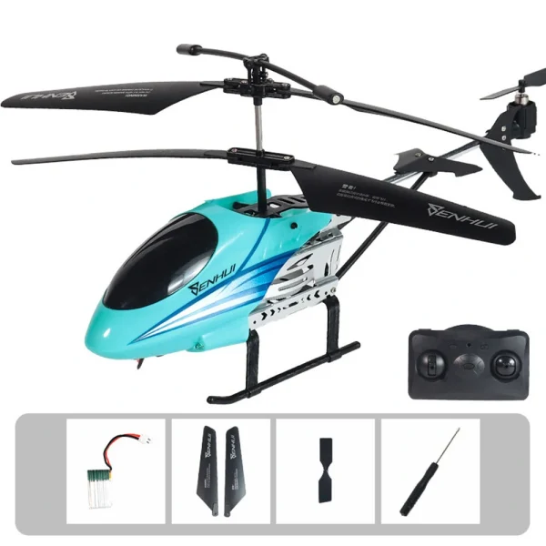 902 3.5CH Remote Control Helicopter Charging Fixed Height RC Helicopter - Image 6
