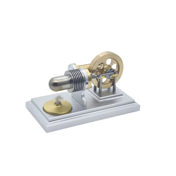 J06C Hot Horizontal Mini Stirling Engine Model Science Discovery Toys - Image 6