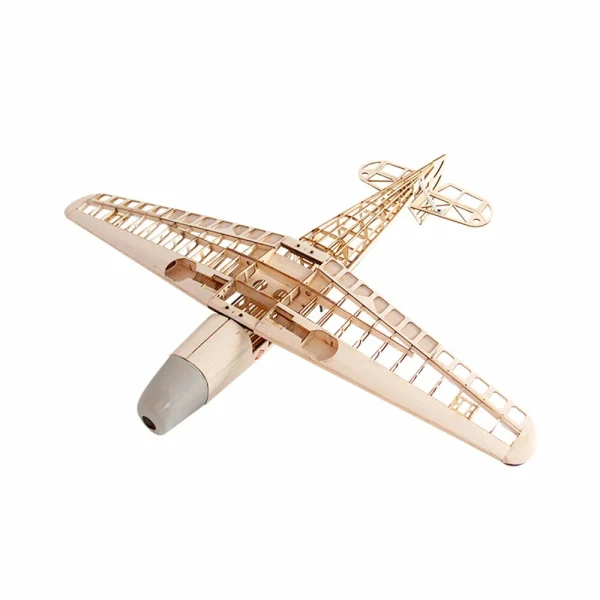 JWRC Messerchmitt BF109 Fighter 1070mm Wingspan Balsa Wood RC Airplane Warbird KIT - Image 4